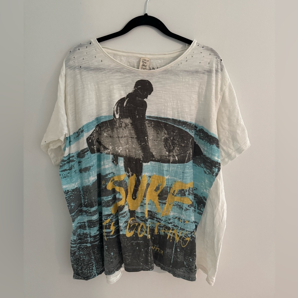 Magnolia Pearl Surfvival Tee Distressed Tee